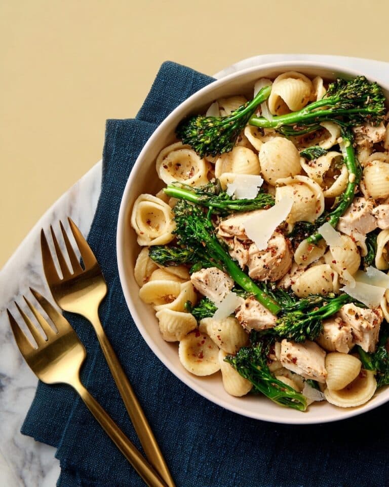 Tempeh & Broccoli Rabe Orecchiette Recipe