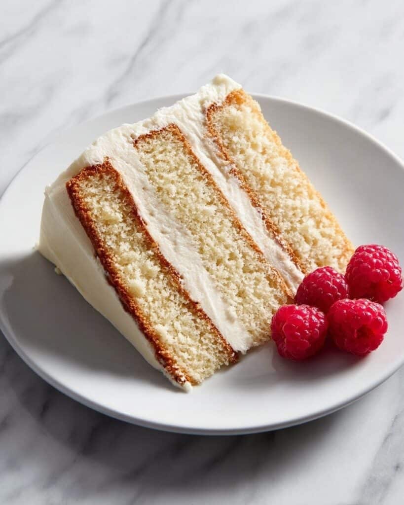 Tender White Cake Recipe