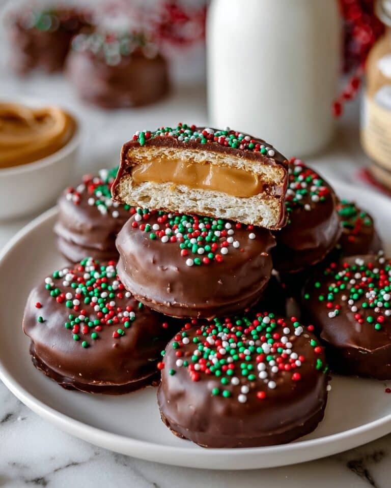 Chocolate-Covered Peanut Butter Ritz Cookies Recipe