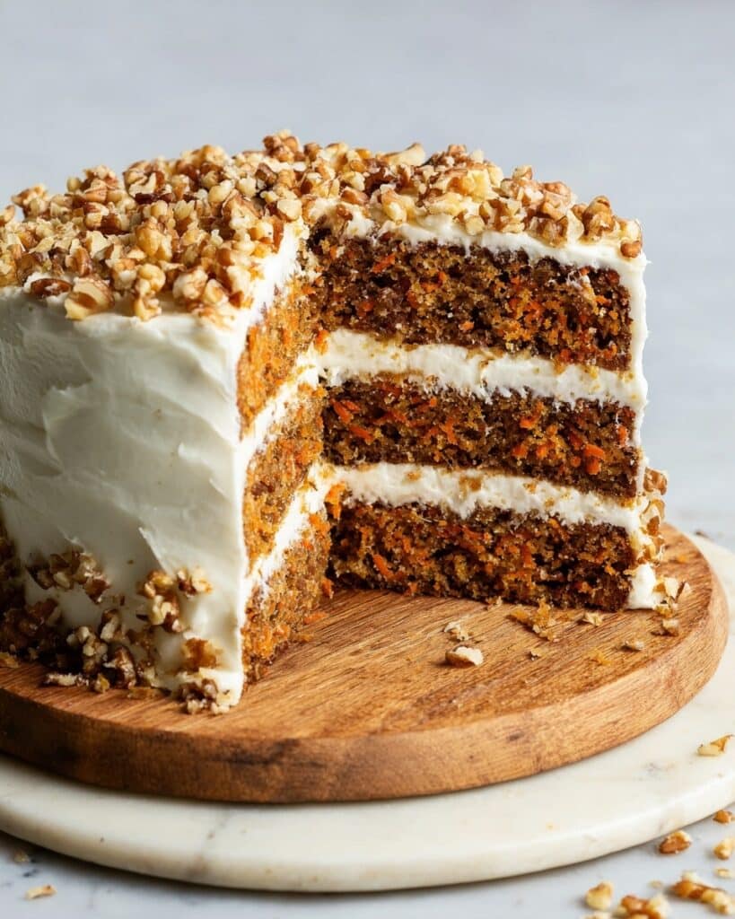 Oatmeal Carrot Cake Recipe