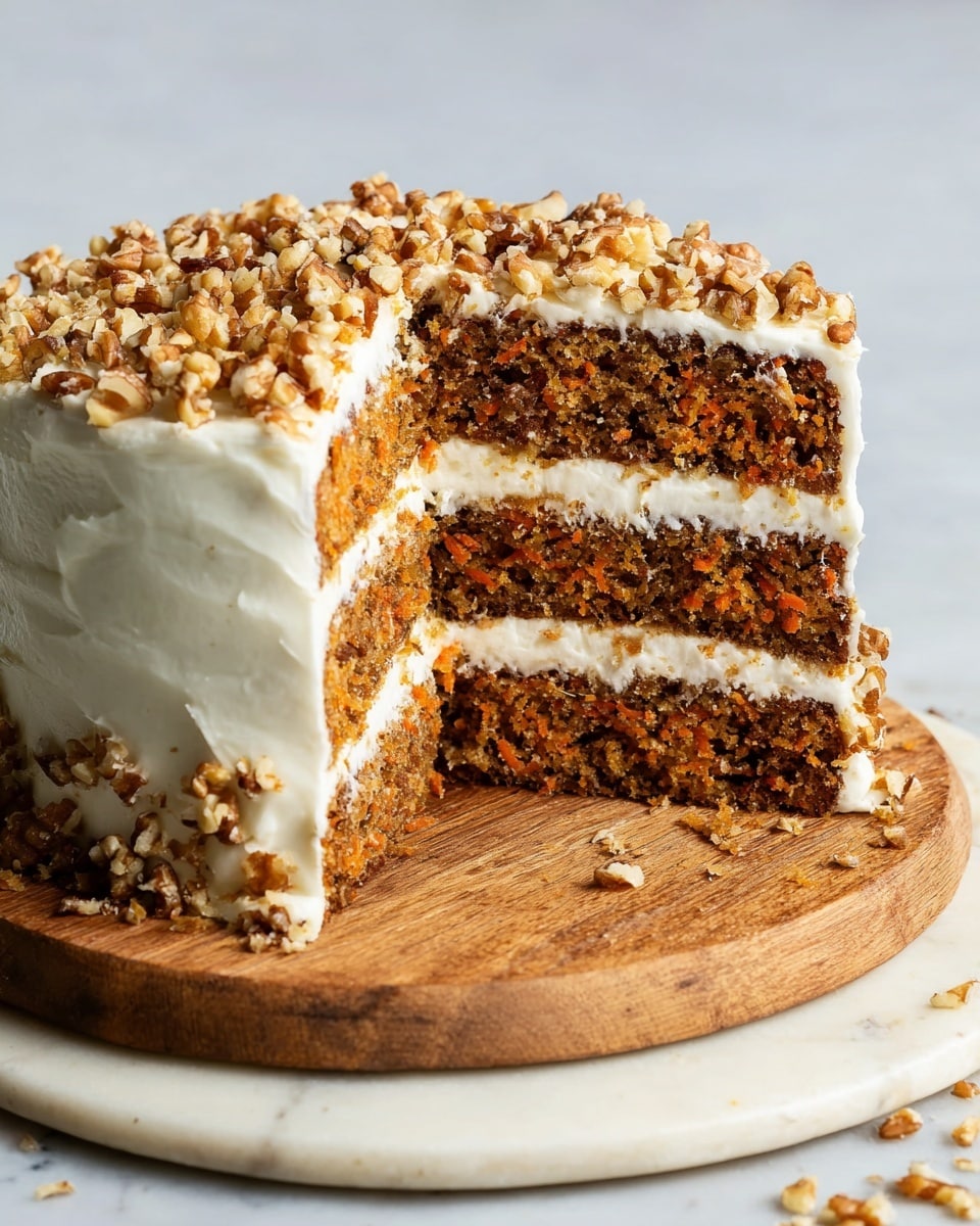 Oatmeal Carrot Cake Recipe