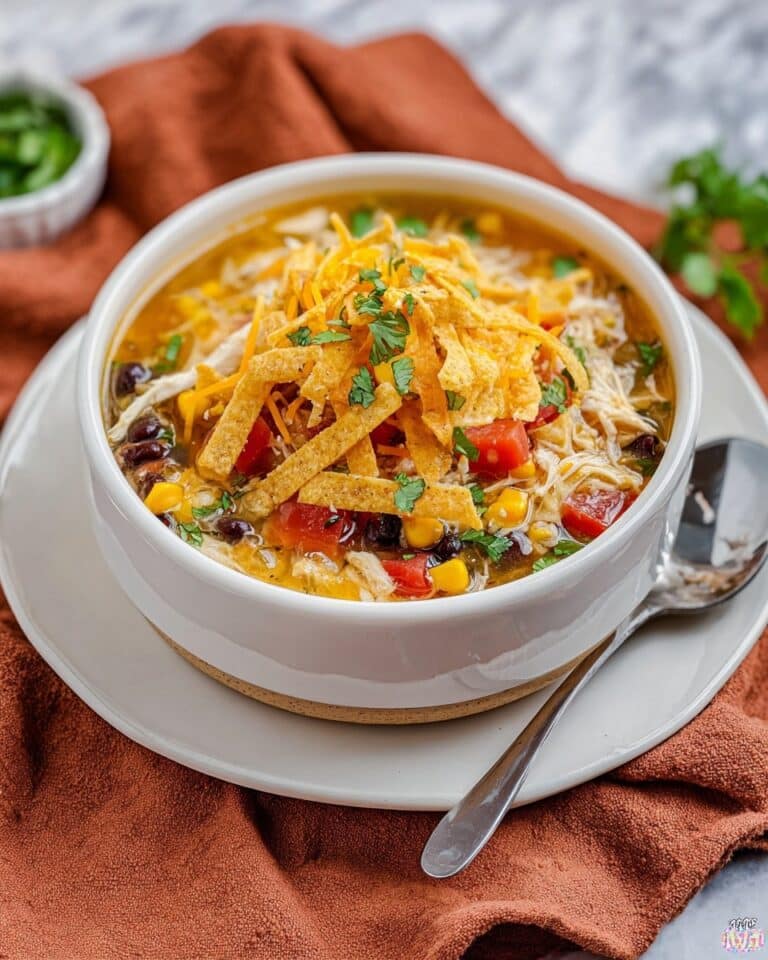 Crock Pot Chicken Fajita Soup Recipe