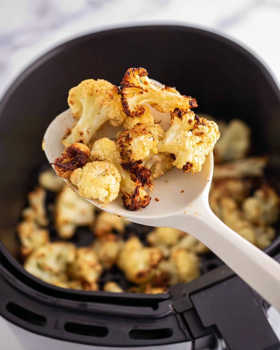 Crispy Air Fryer Frozen Cauliflower Recipe