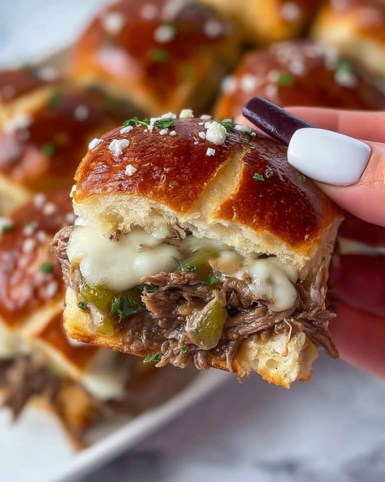 Philly Cheesesteak Sliders Recipe