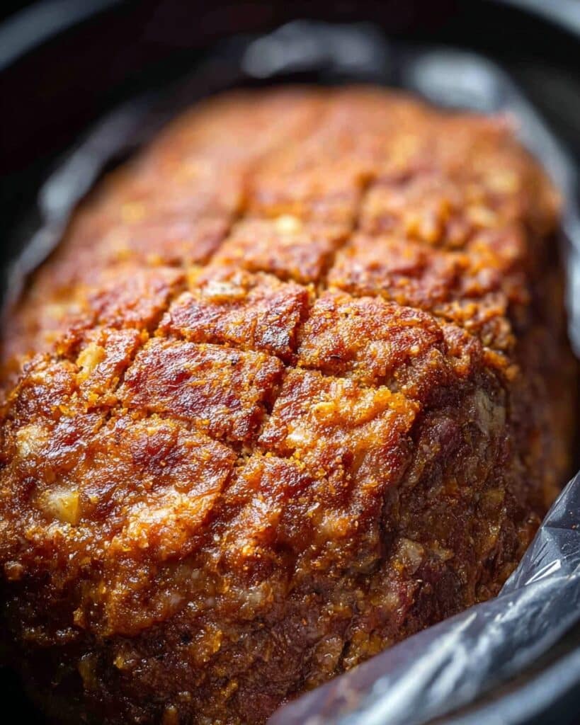 Crockpot Spiral Ham with Honey Brown Sugar Glaze Recipe
