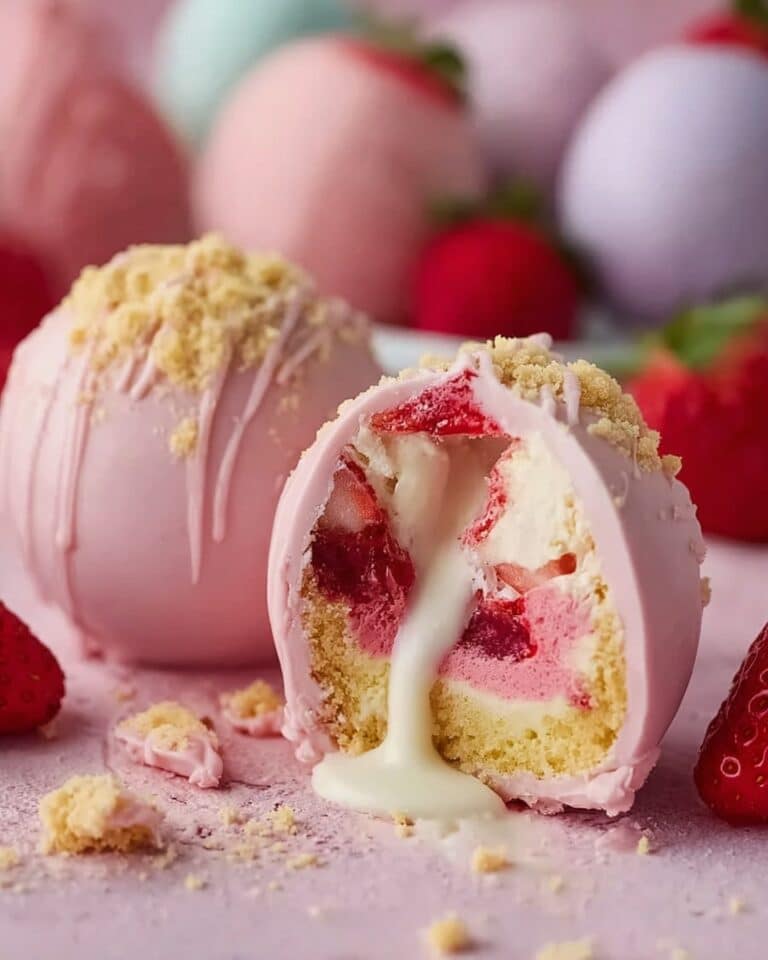 Strawberry Shortcake Easter Egg Bombs Recipe