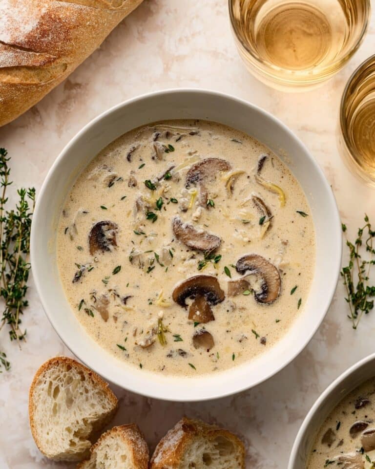 Creamy Chicken Soup with Boursin Cheese Recipe