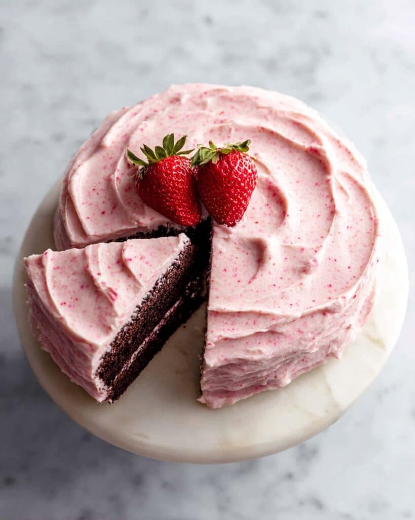 Homemade Strawberry Cake Recipe
