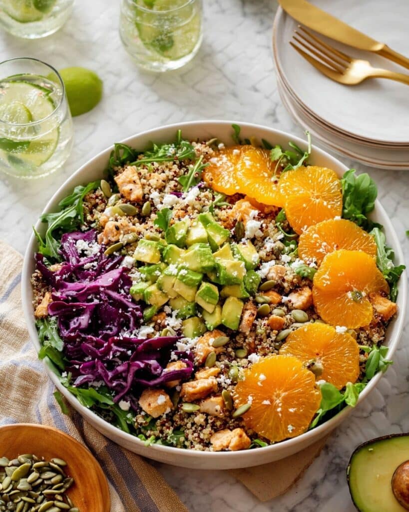 Citrus Chicken Quinoa Salad Recipe