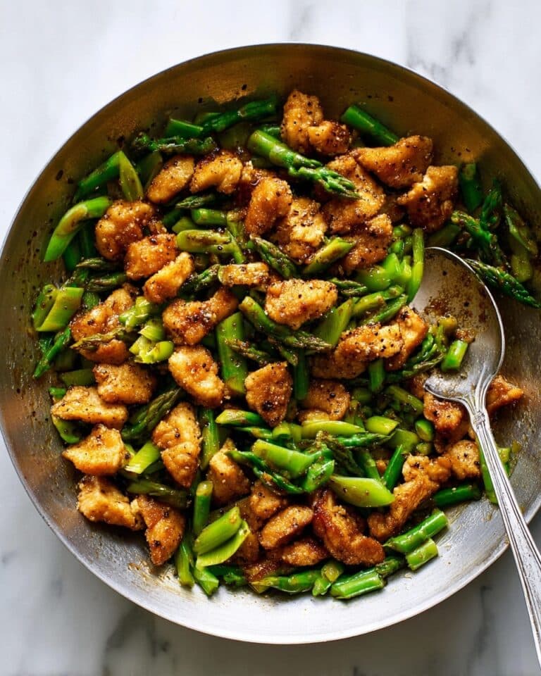 Turmeric-Black Pepper Chicken With Asparagus Recipe