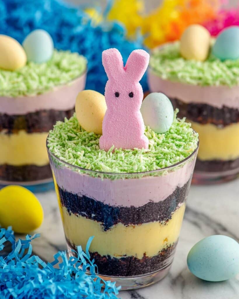 Easter Dirt Cups Recipe