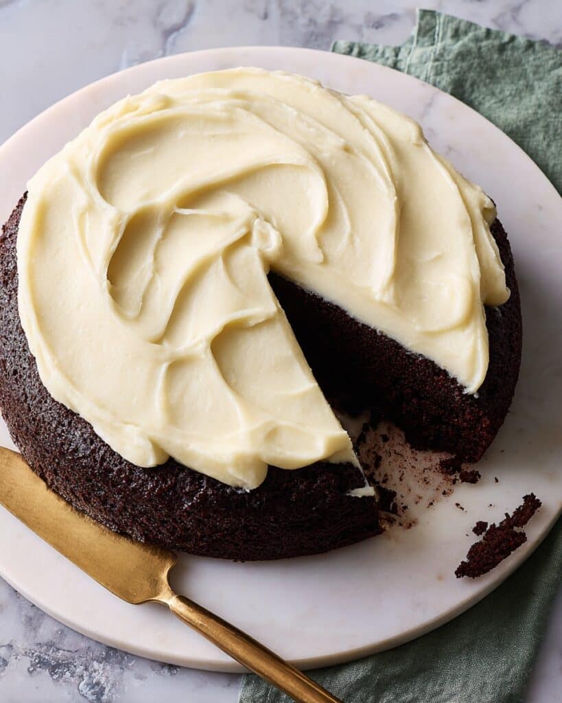 Chocolate Guinness Cake with Cream Cheese Frosting Recipe