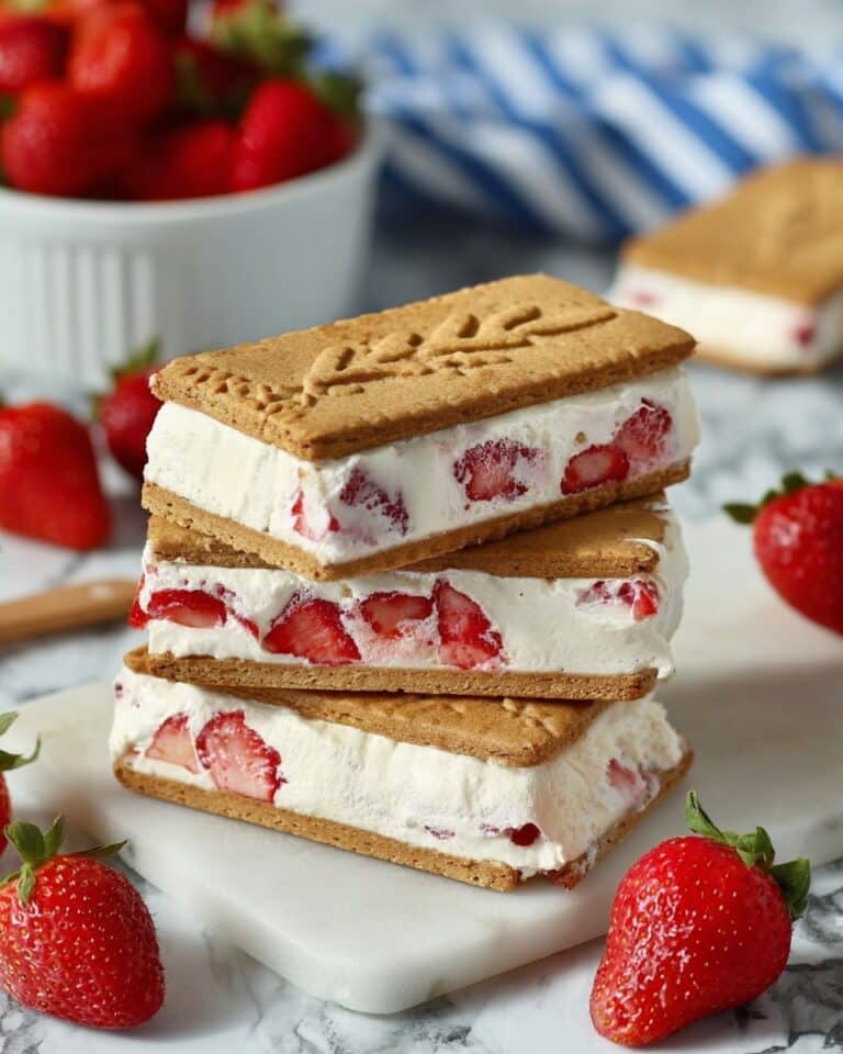 Japanese Cheesecake Ice Cream Sandwiches Recipe