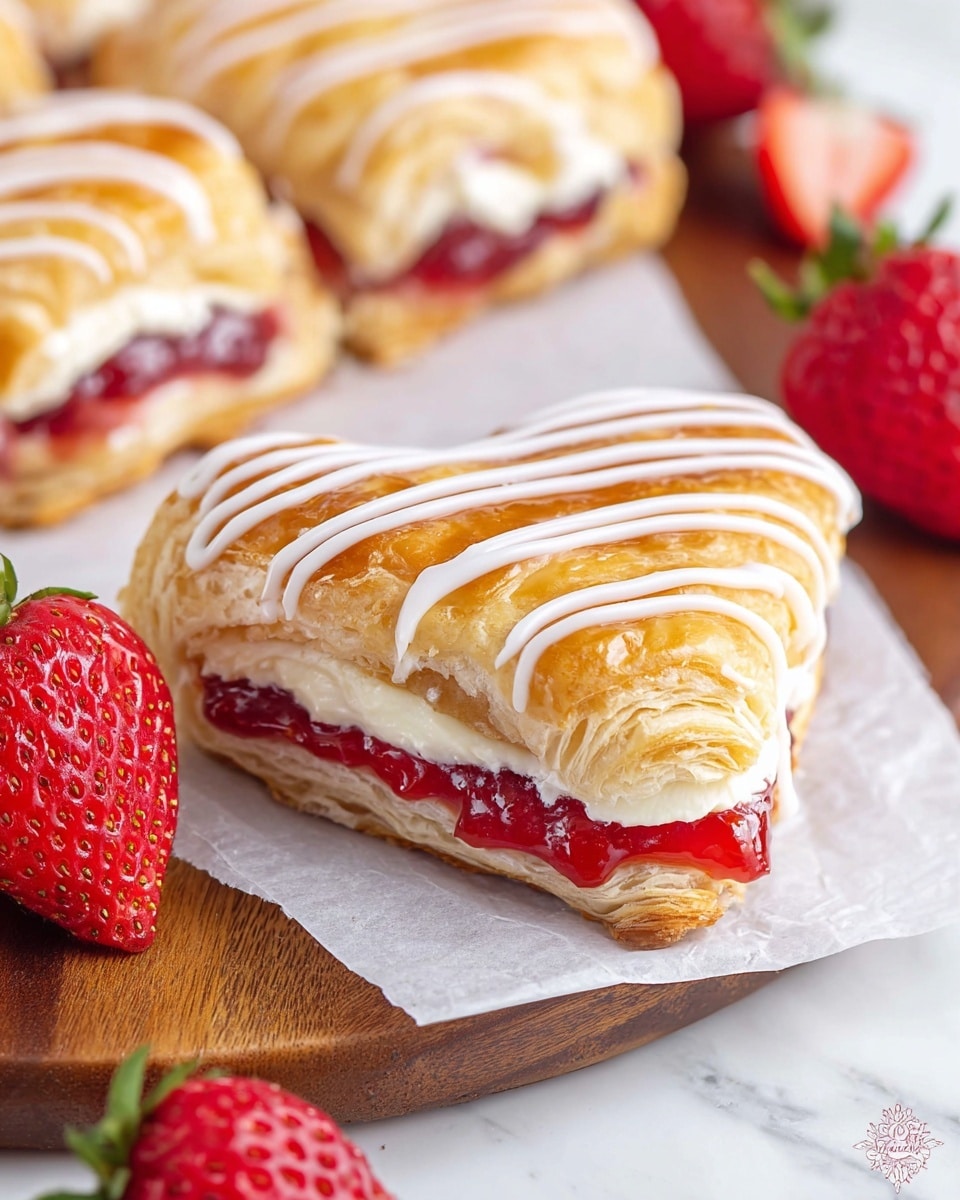Strawberry Cream Cheese Danish Recipe