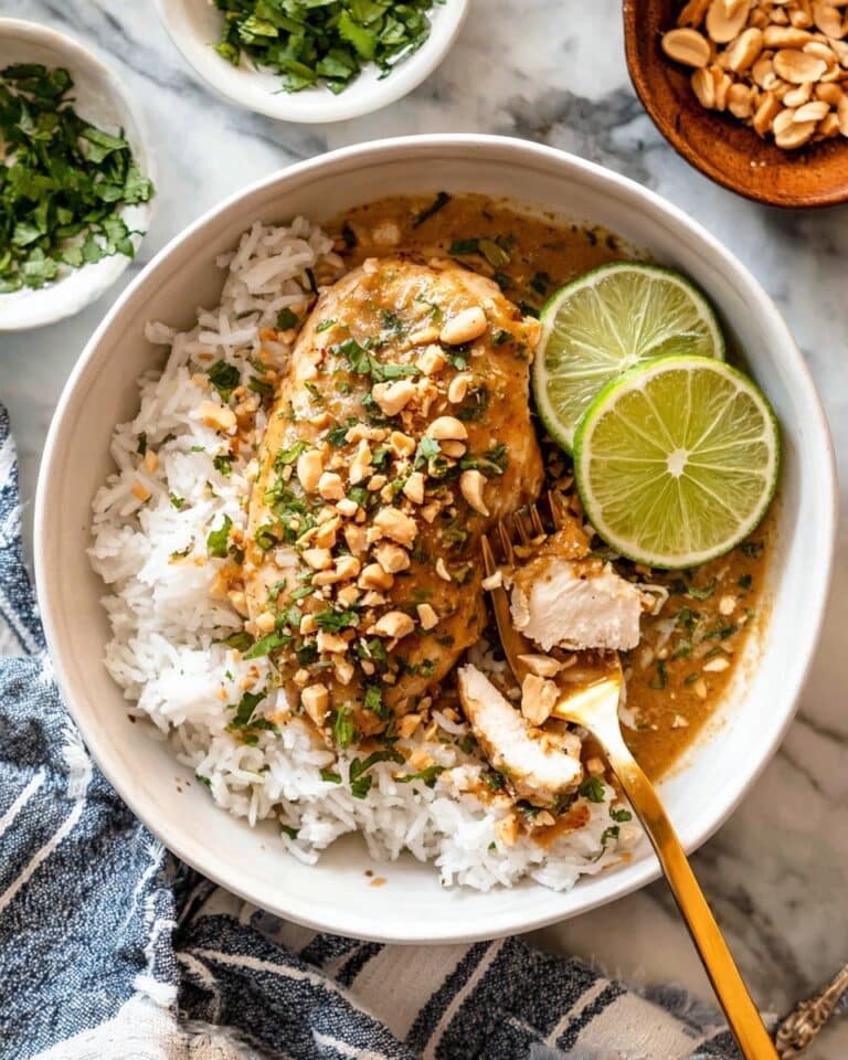 Coconut Chicken with Lime and Cilantro Recipe