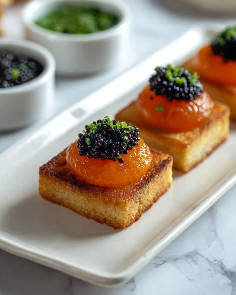 Caviar Egg Toast Recipe