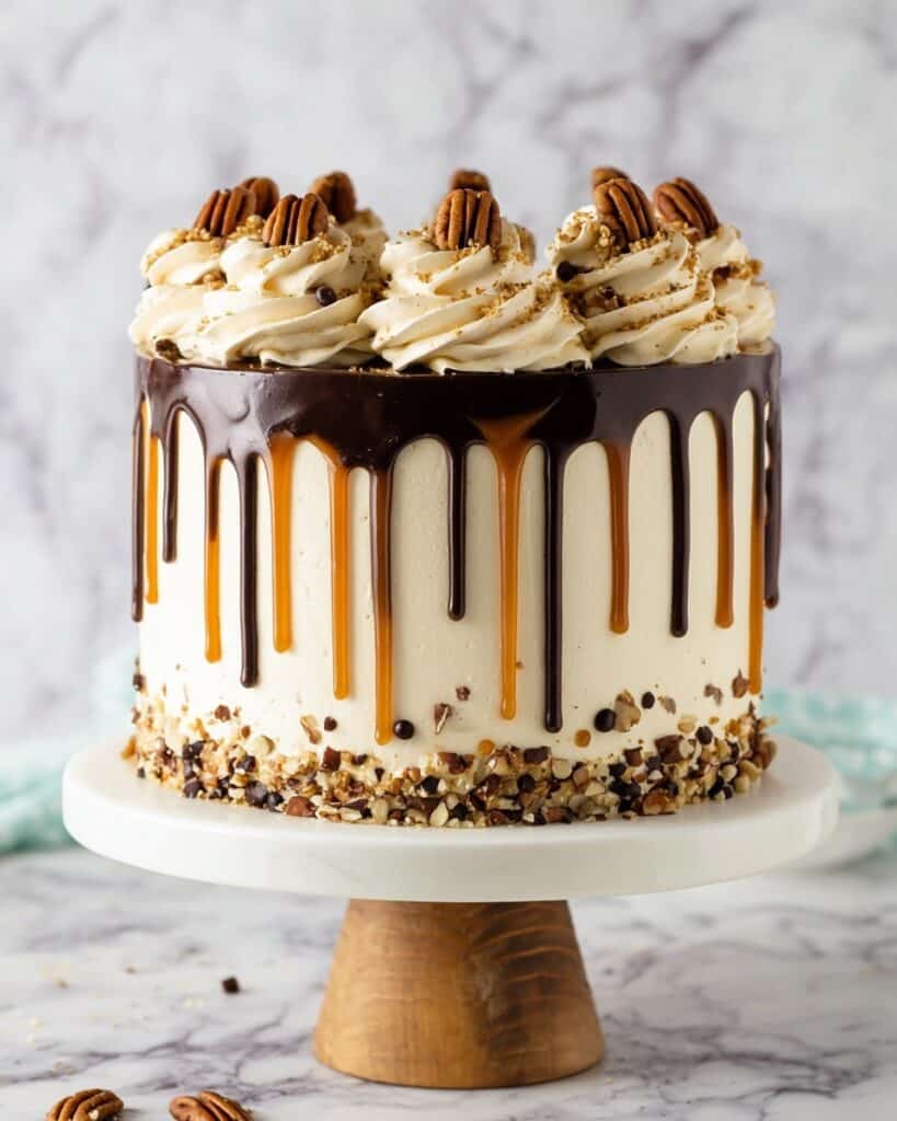 Turtle Chocolate Layer Cake Recipe