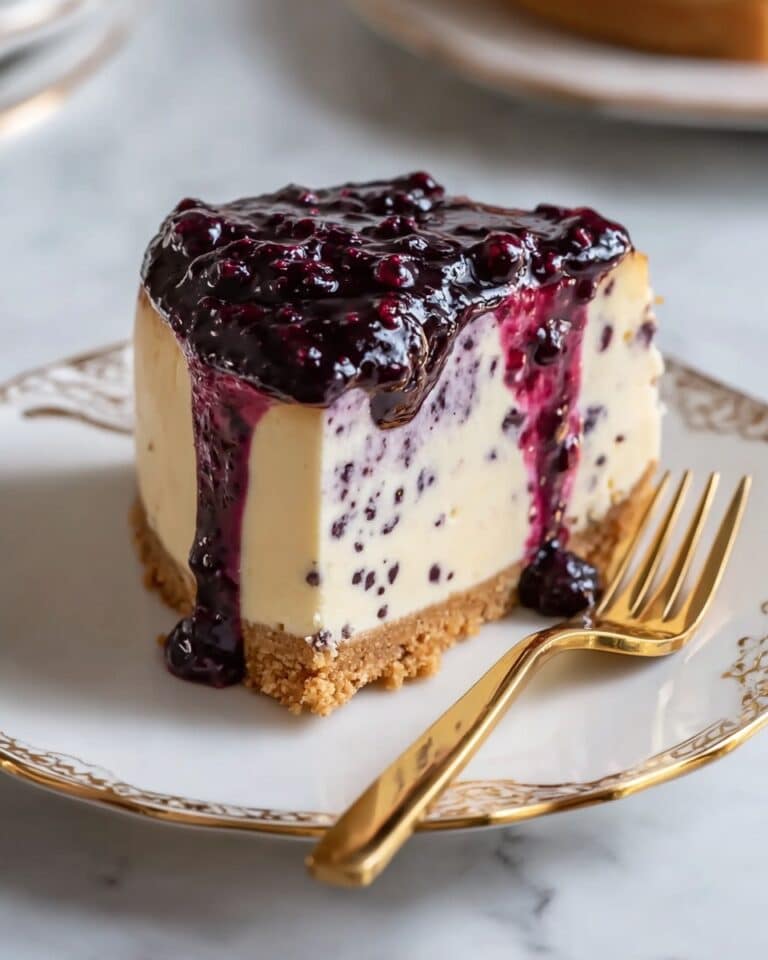 Mulberry & Earl Grey Cheesecake Recipe