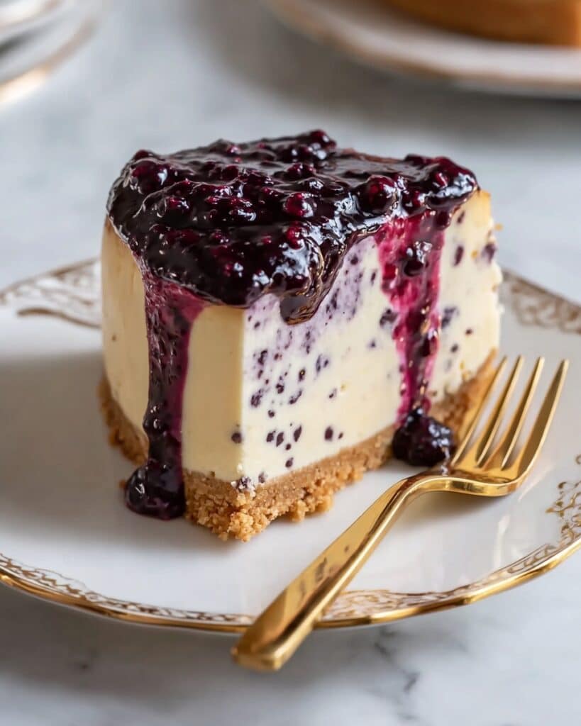 Mulberry & Earl Grey Cheesecake Recipe