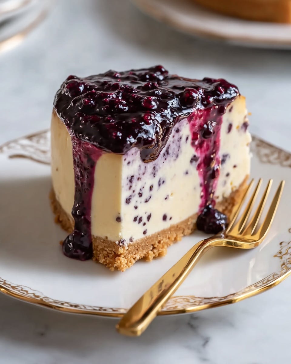 Mulberry & Earl Grey Cheesecake Recipe
