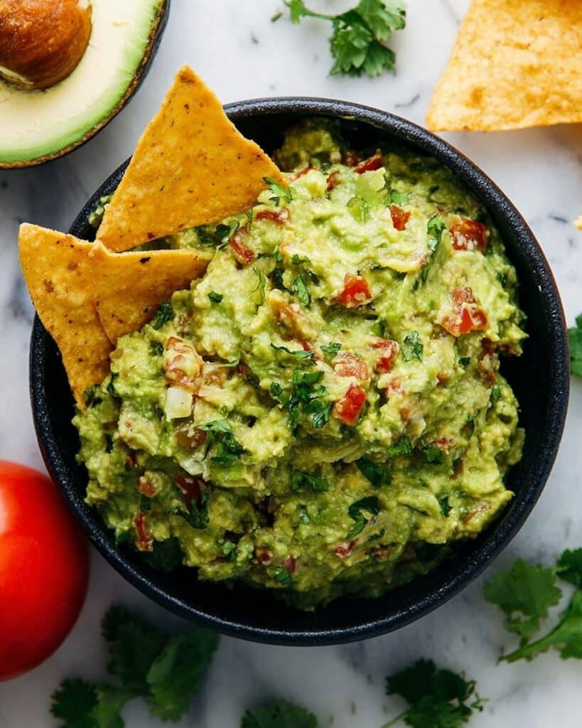 Creamy Homemade Guacamole Recipe