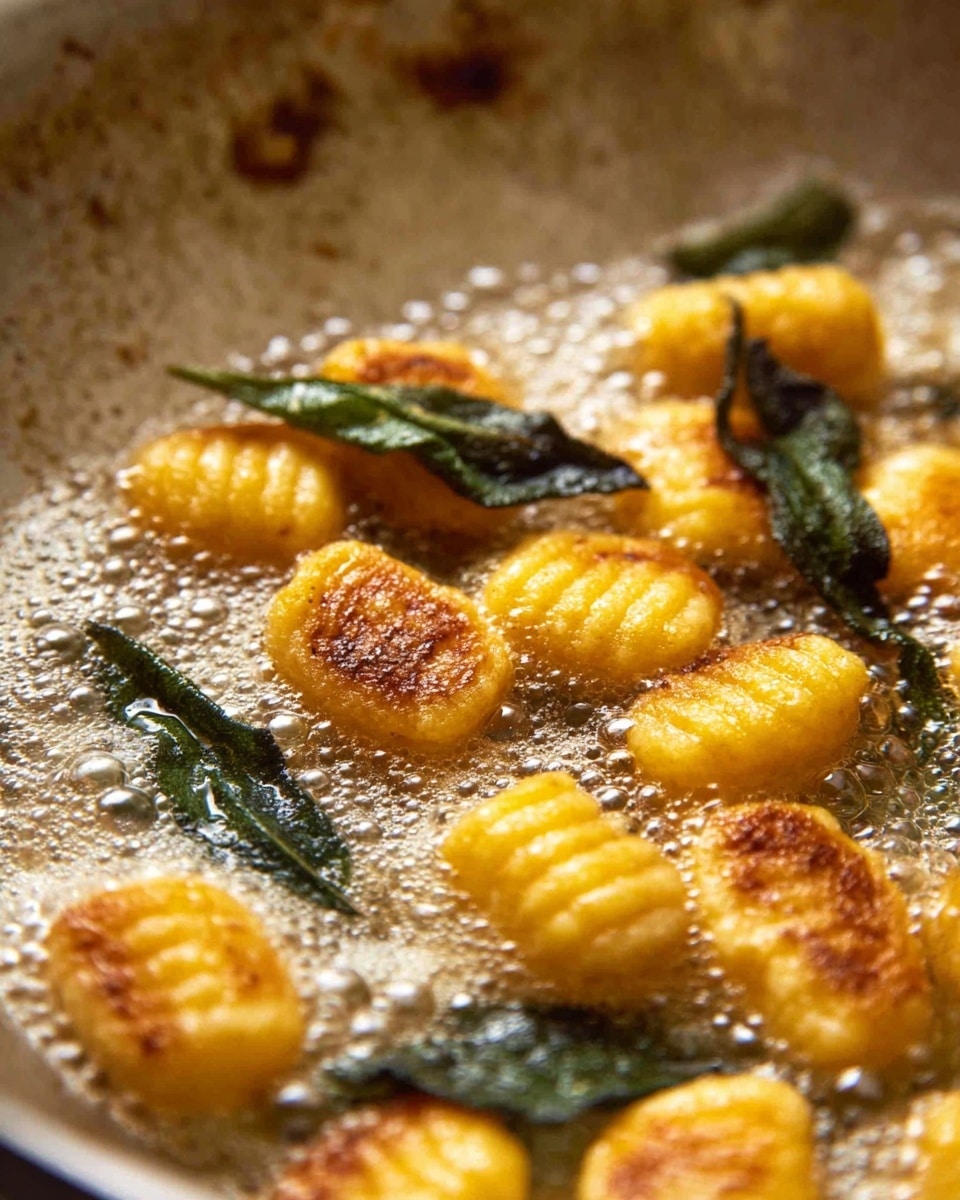 Easy Pumpkin Gnocchi with Sage Butter Sauce Recipe - Recipe Image