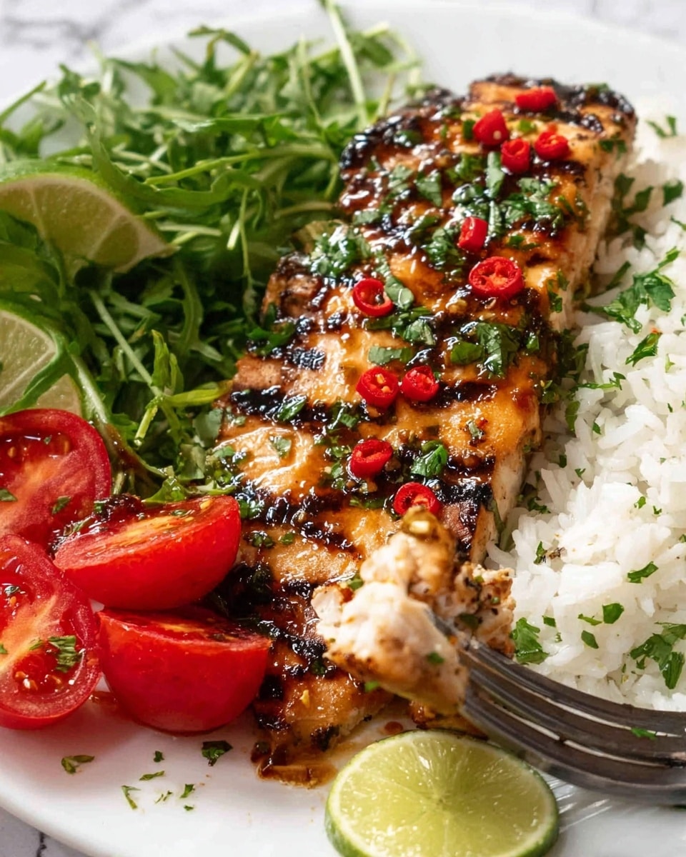Lime Marinated Grilled Chicken Recipe - Recipe Image