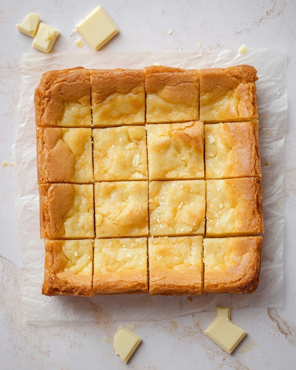 White Chocolate Brownies Recipe - Recipe Image