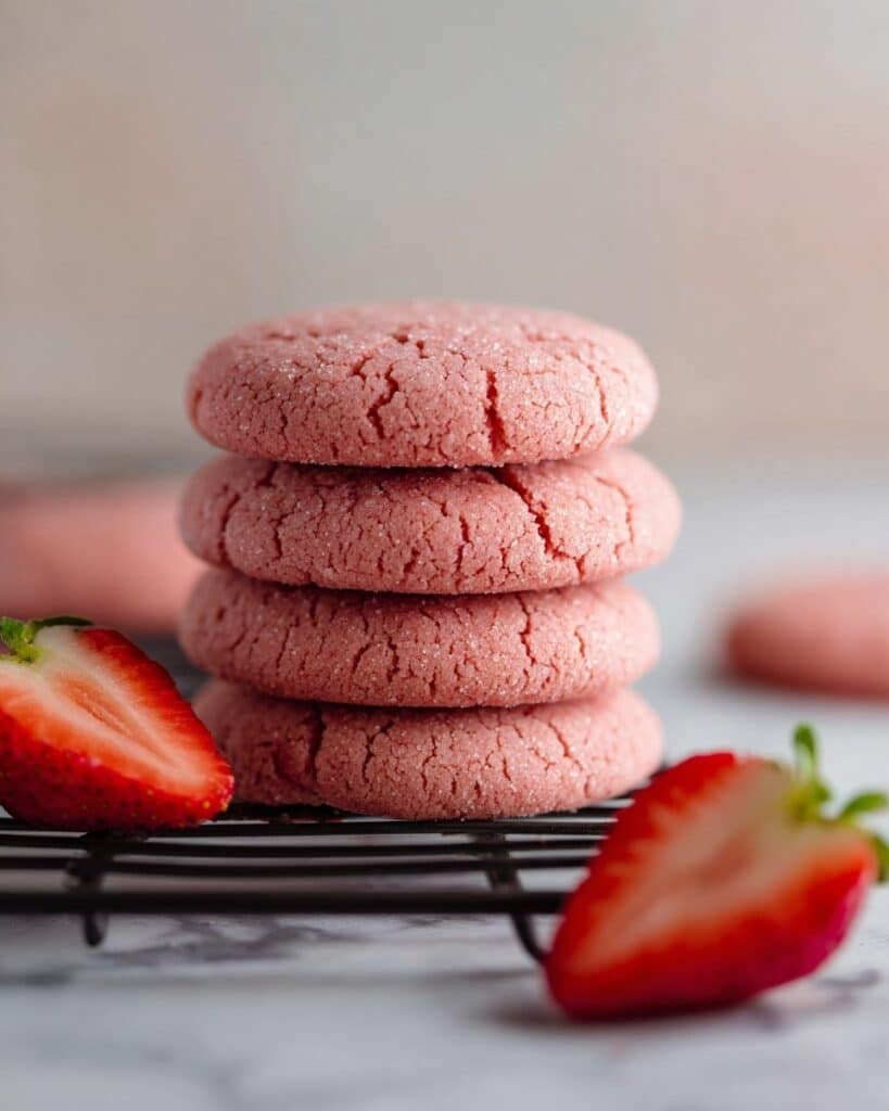 Strawberry Sugar Cookies Recipe