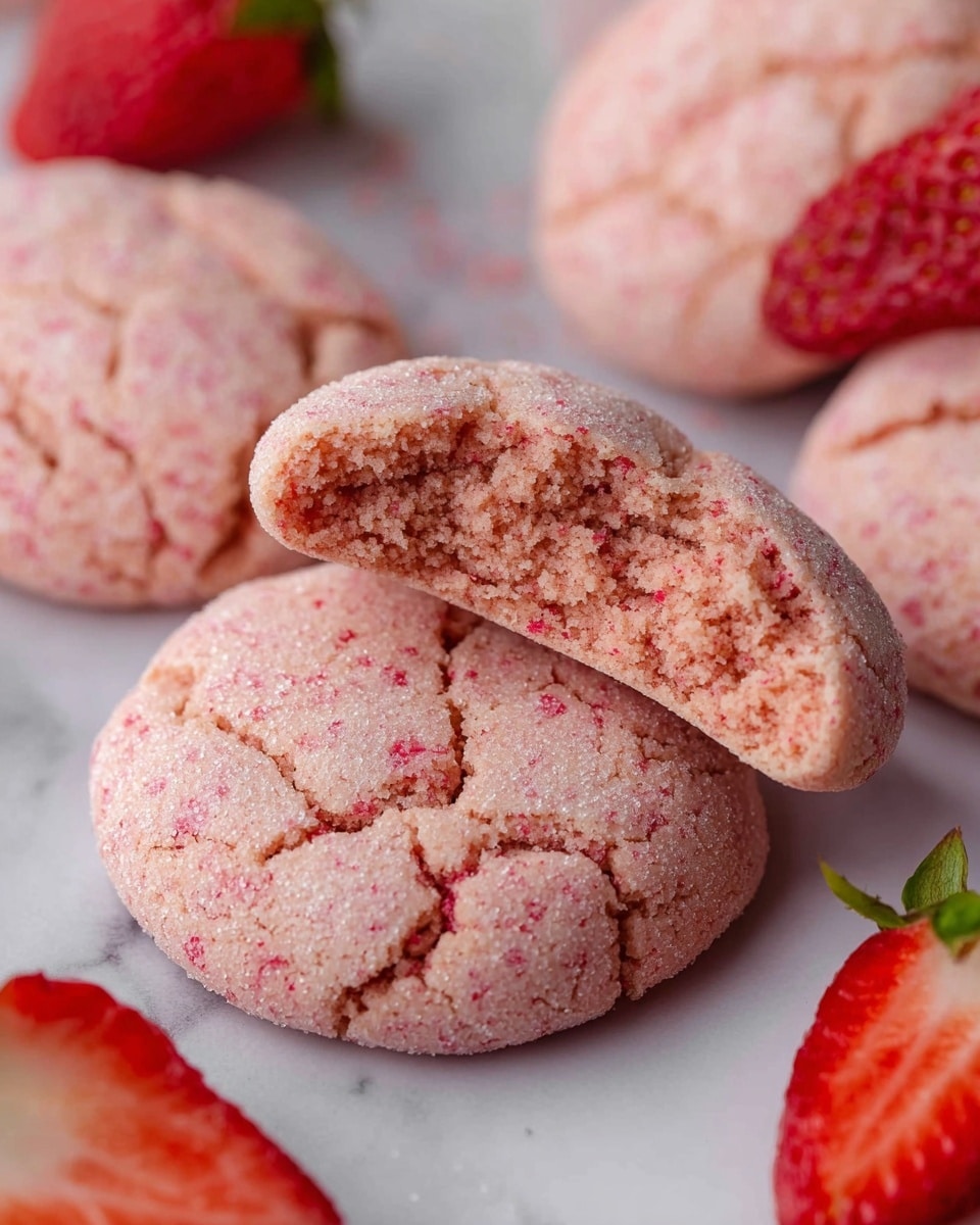 Strawberry Sugar Cookies Recipe - Recipe Image