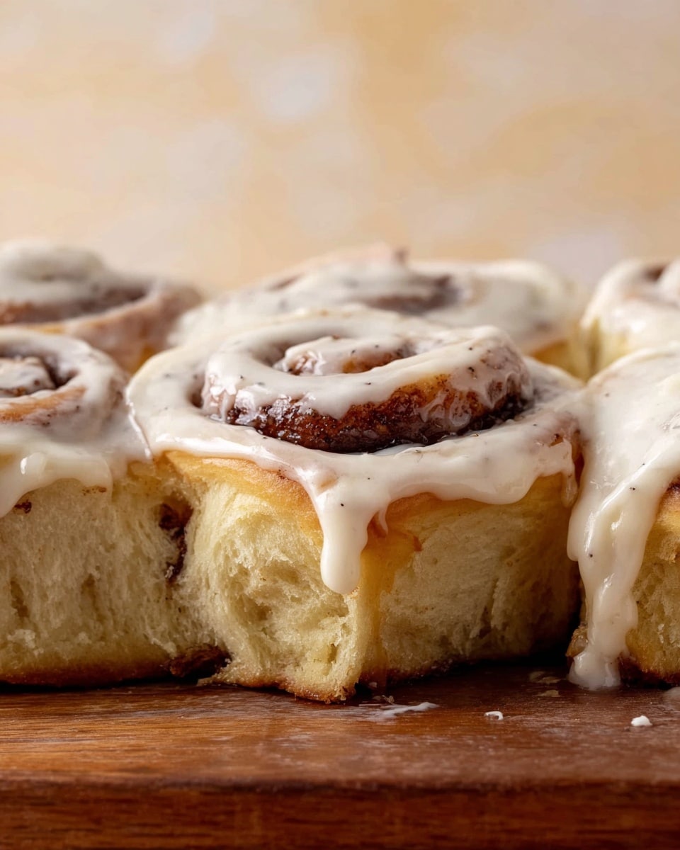 Brioche Cinnamon Rolls with Tangzhong and Cream Cheese Frosting Recipe - Recipe Image