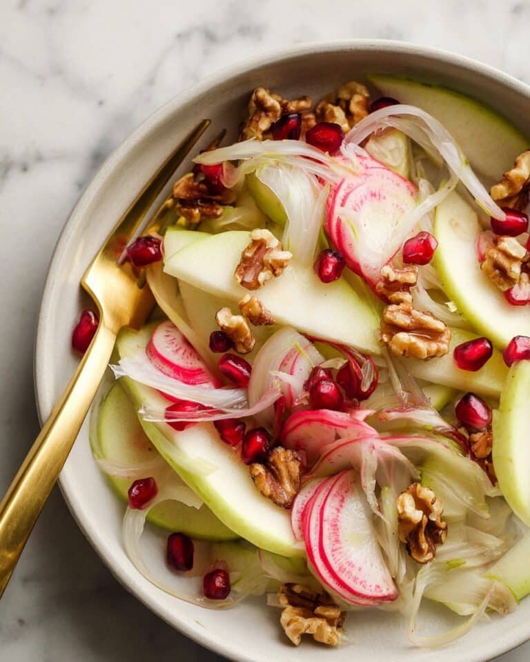 Fennel Salad With Apples & Radishes Recipe