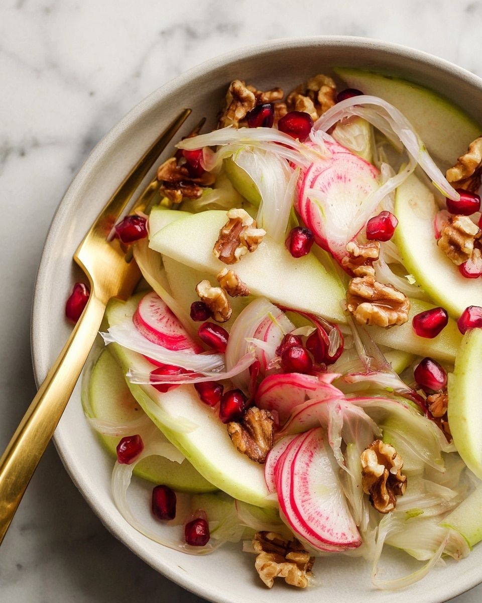 Fennel Salad With Apples & Radishes Recipe