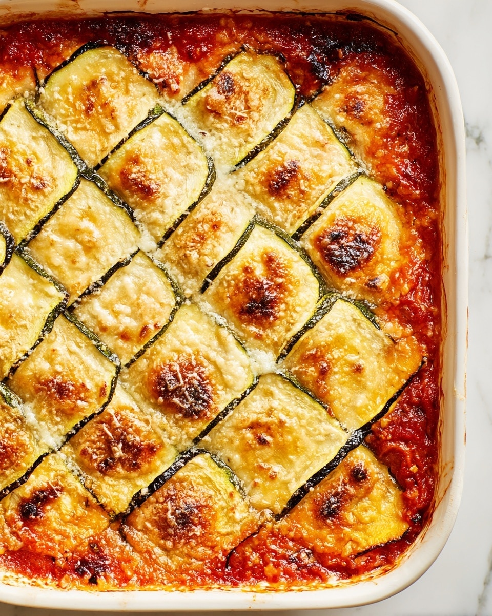 Zucchini Lattice Lasagna Recipe