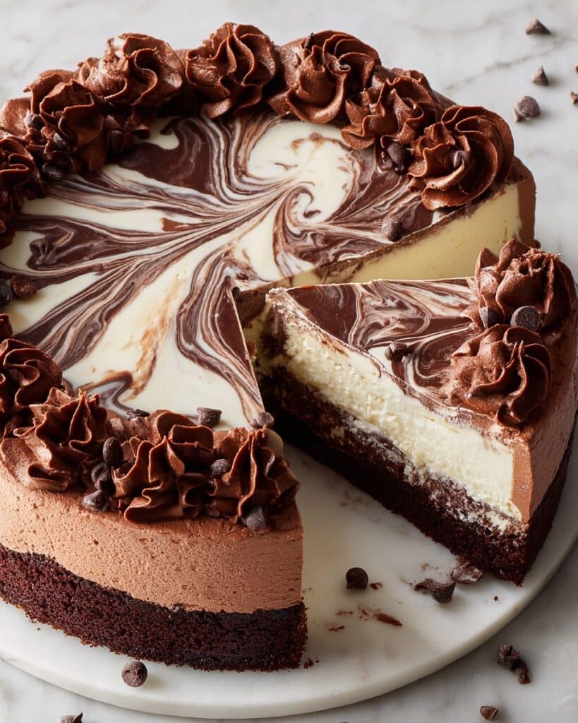 Copycat Olive Garden Black Tie Mousse Cake Recipe