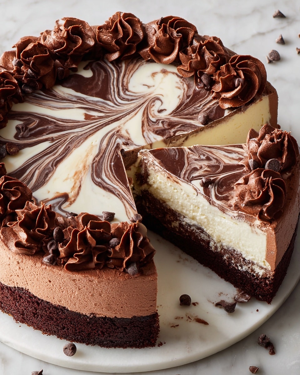 Copycat Olive Garden Black Tie Mousse Cake Recipe