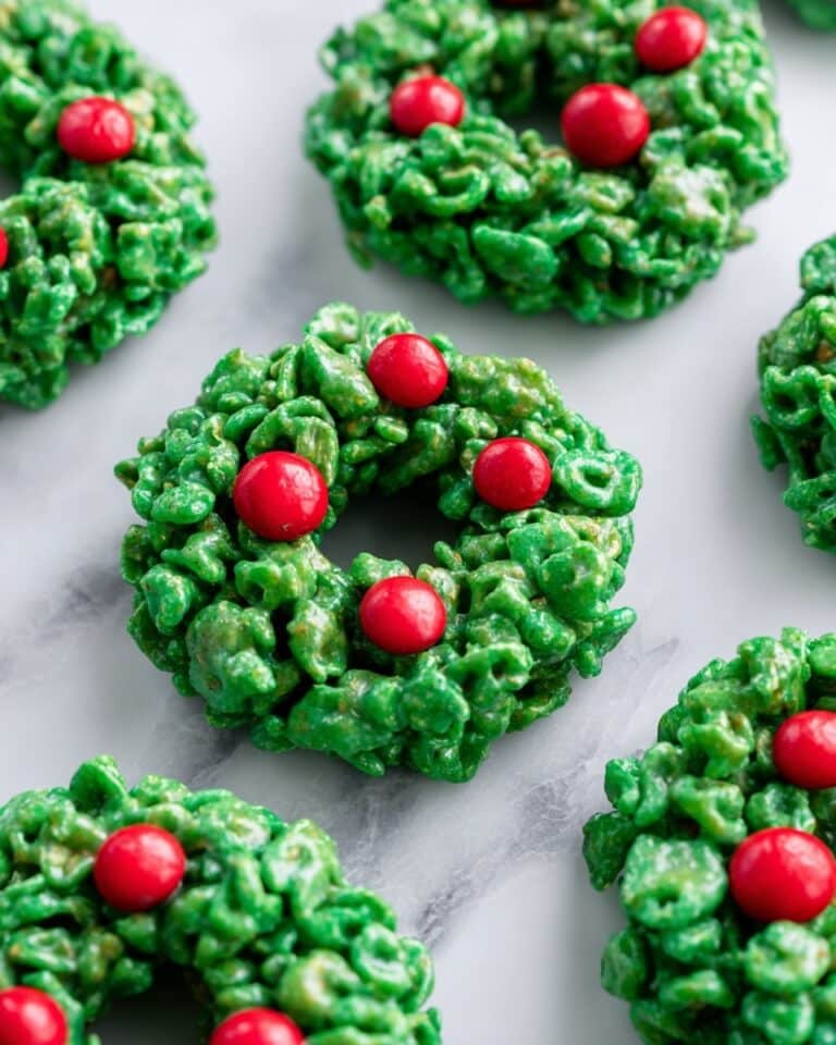 Christmas Wreath Cookies Recipe