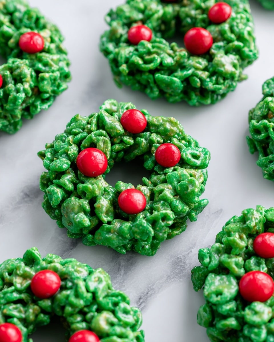 Christmas Wreath Cookies Recipe