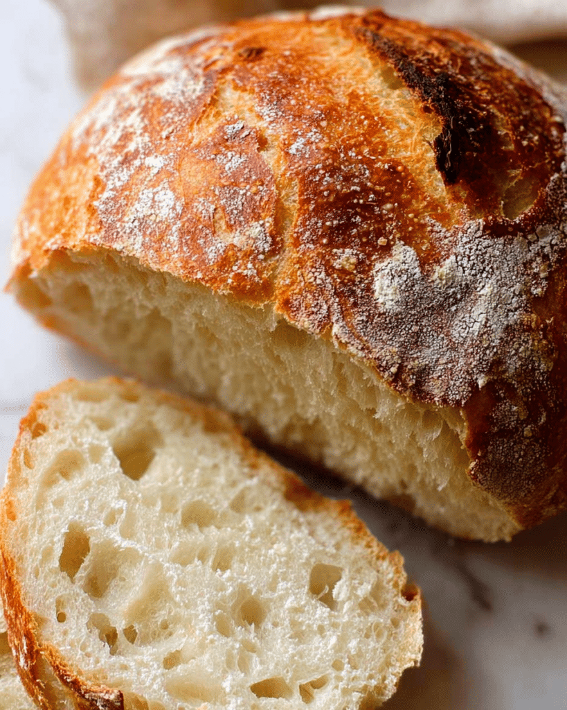 World’s Easiest No-Knead Artisan Yeast Bread Recipe