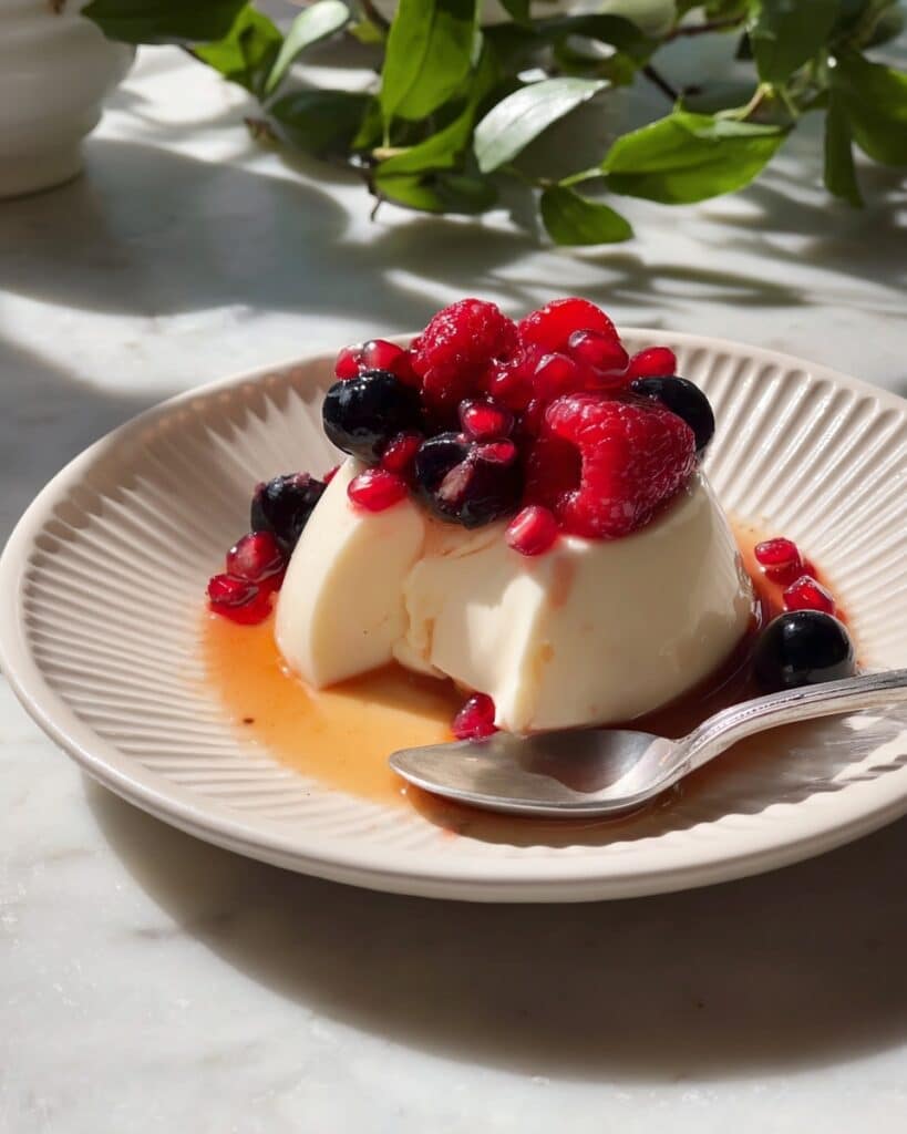 Berry Panna Cotta Recipe