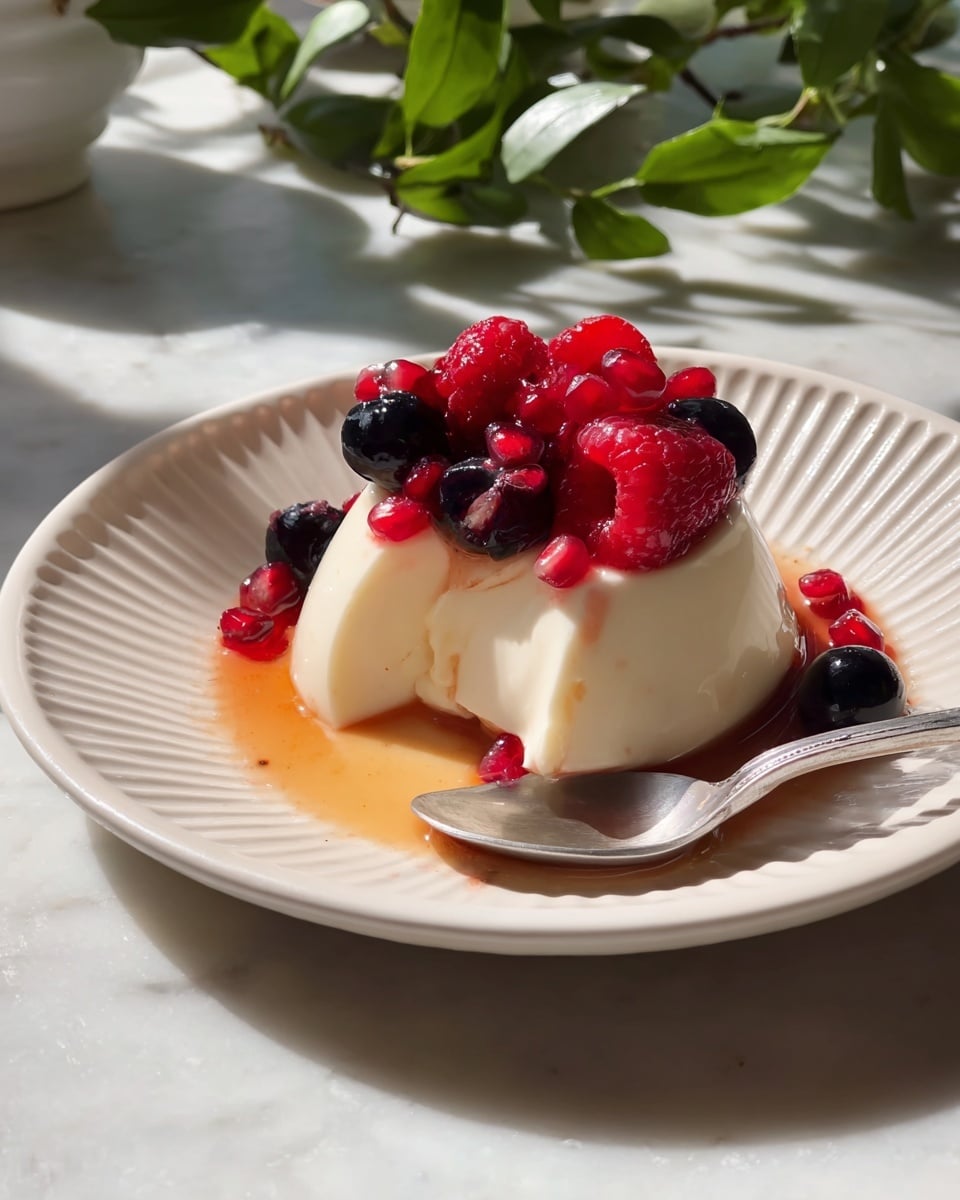 Berry Panna Cotta Recipe