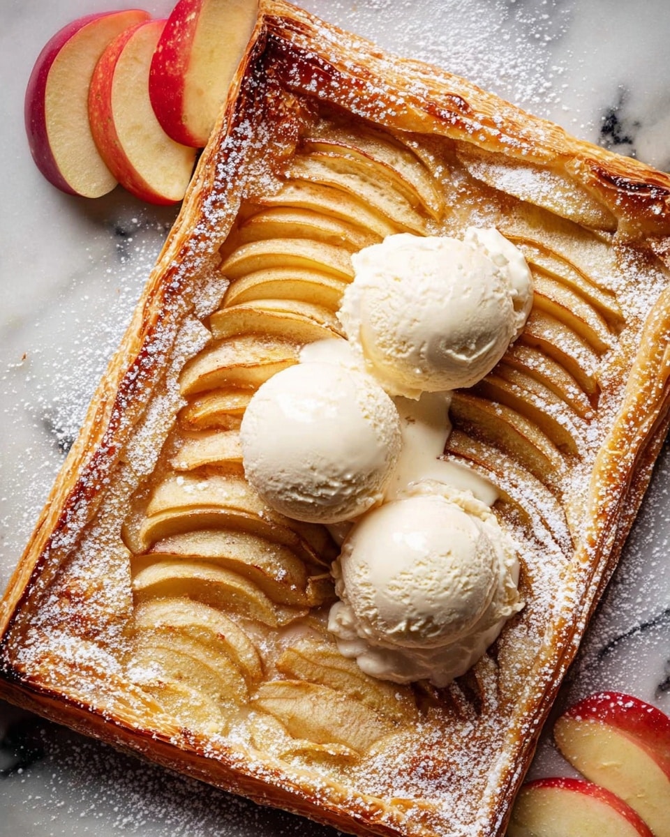 Easy French Apple Tart – Tarte Fine aux Pommes Recipe