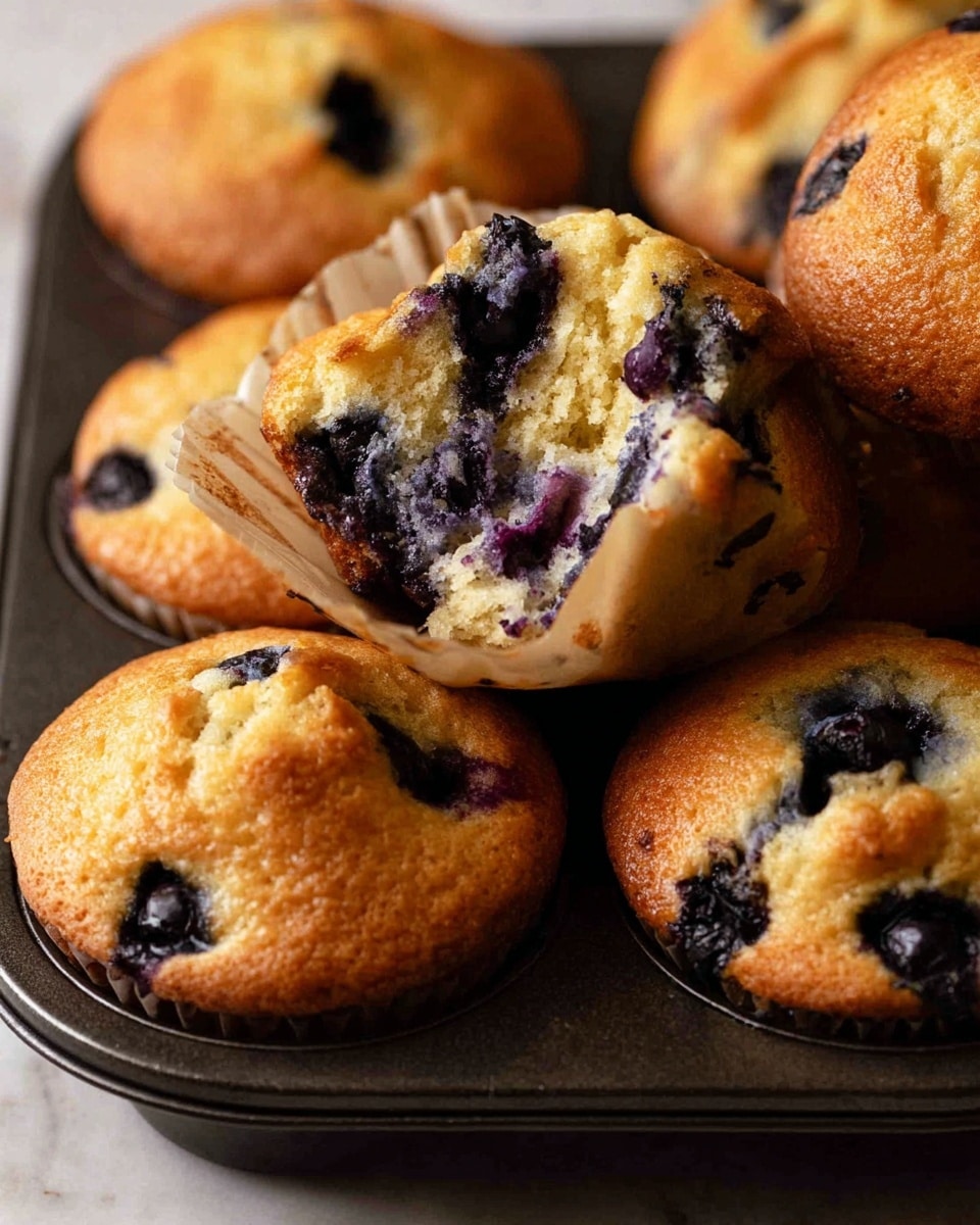 Moist Blueberry Muffins Recipe