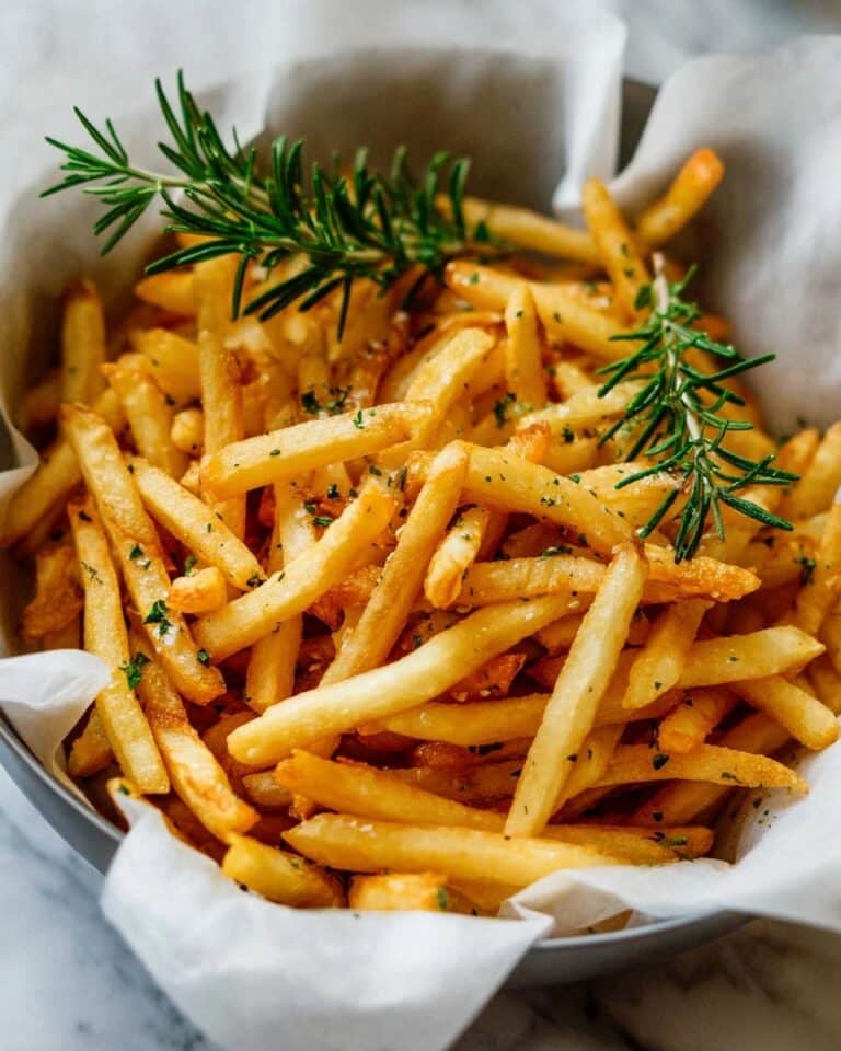 Perfect Crispy French Fries Recipe