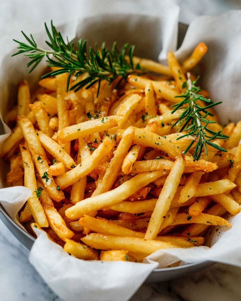 Perfect Crispy French Fries Recipe