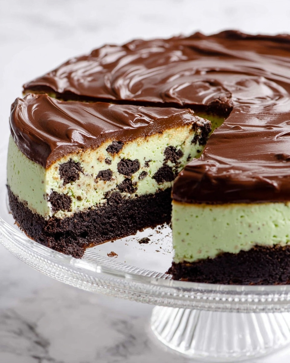Chocolate Mint Cheesecake Recipe