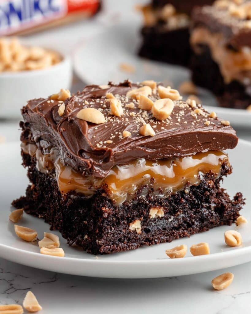 Snickers Cake Recipe