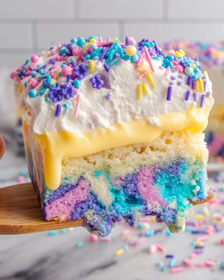 Unicorn Poke Cake Recipe