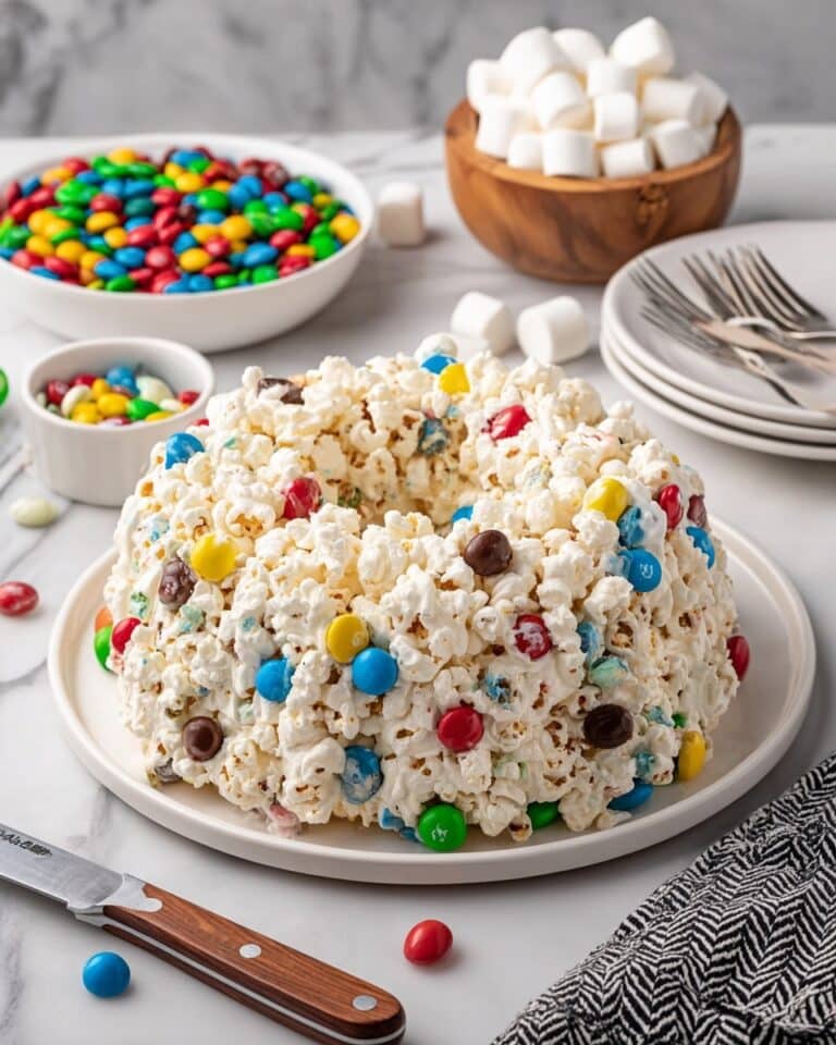Popcorn Cake Recipe