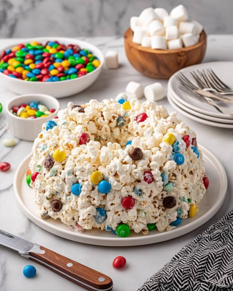Popcorn Cake Recipe